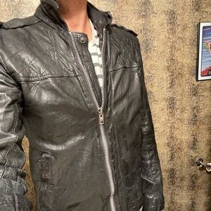 All Saints leather jacket